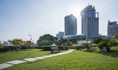 Pudong Shanghai landscapeのeditorial素材