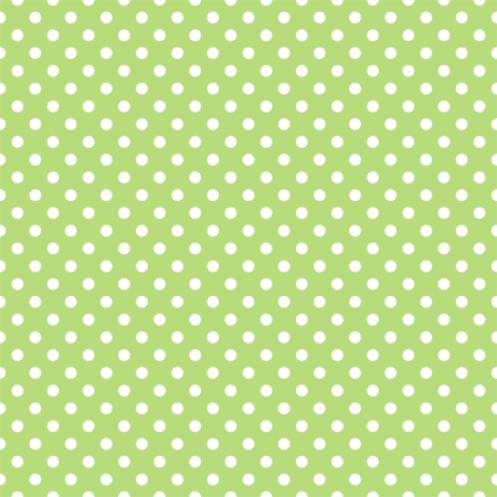 seamless pattern with white polka dots on a retro fresh, spring grass green background. For cards, invitations, wedding or baby shower albums, backgrounds, arts and scrapbooks.のイラスト素材