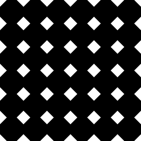Tile black and white background or vector seamless patternのイラスト素材
