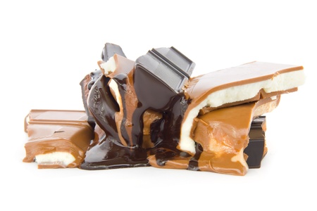 Molten chocolateの写真素材