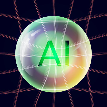 Conceptual technological illustration of artificial intelligence. vector imageの写真素材