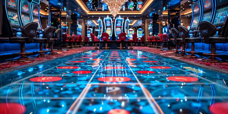 Golden casino background. Background of the casino. Game icon.の素材