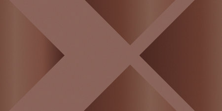 A modern abstract geometric background with intersecting shapes in warm brown tones and smooth gradients. Perfect for graphic design, presentations, or digital artworkの写真素材
