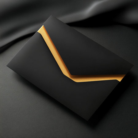 A minimalist VIP invitation banner with elegant gold typography on a sleek black background. The design conveys sophistication, exclusivity, and luxury, ideal for high-end events, formal announcements, or premium brand promotions. This stylish and modern template is perfect for marketing materials, social media posts, or invitation cards targeting elite audiences. AI-generated image in high resolution, with a clean and upscale lookの写真素材