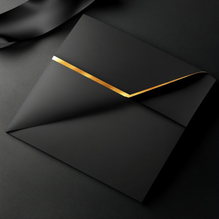 A minimalist VIP invitation banner with elegant gold typography on a sleek black background. The design conveys sophistication, exclusivity, and luxury, ideal for high-end events, formal announcements, or premium brand promotions. This stylish and modern template is perfect for marketing materials, social media posts, or invitation cards targeting elite audiences. AI-generated image in high resolution, with a clean and upscale lookの写真素材