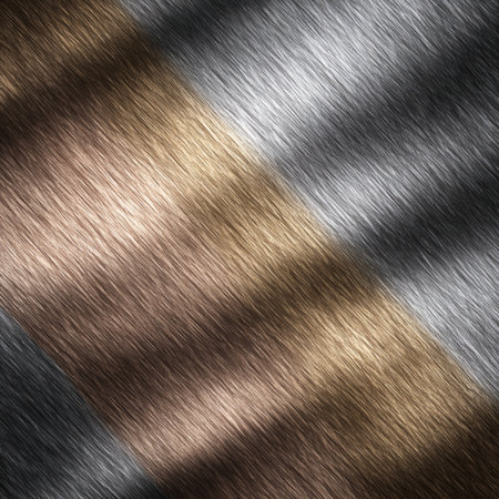 Abstract metal texture background with polished and brushed steel surface. Perfect for industrial design, technology projects, luxury presentations, and creative templatesの写真素材