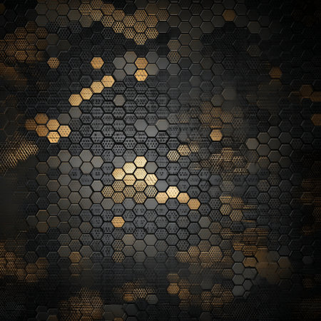 Abstract metal texture background with polished and brushed steel surface. Perfect for industrial...