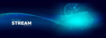 Digital Particles. Glow Streaming Backgrounds. Data Binary. Neon Matrix Numbers. Particles Stream. Light Information Technology. Blue Binary Code. Light Abstract Matrix. Glow Particle Future.のイラスト素材