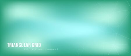 Magic Technology Wallpaper. Data Stream. Green Dots Network. Gradient Polygonal Background. Technology Business. Teal Data Motion. Cyan Depth Network. Light Triangular Background. Green Data Flow.のイラスト素材
