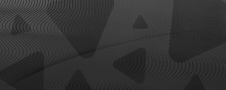 Gray Digital Background. Flow 3d Motion. Vector Dynamic Shapes. Creative Digital Background. Memphis Banner. Fluid Design. Gradient Landing Page. Digital Background. Black Magazine.のイラスト素材