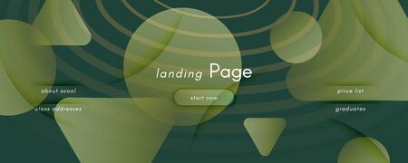 Camouflage Landing Page Design. Abstract Fluid Line Texture. Color Technology Background. Camo Futuristic Illustration. Landing Page Design. Flow Vibrant Motion. Minimal Landing Page Design.のイラスト素材