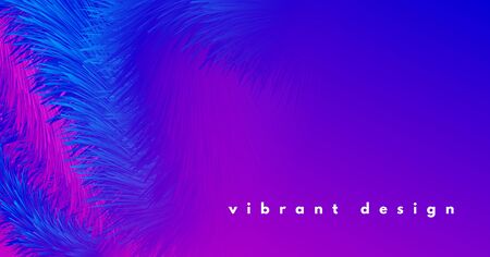 Pink 3d Futuristic Liquid. Vector Digital Design. Neon Dynamic Wallpaper. Blue Creative Movement....