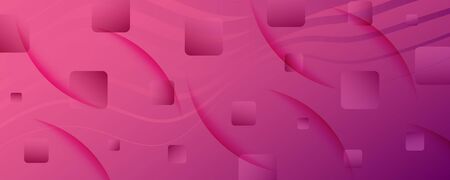 Color Flow Wave. Pink Futuristic Wallpaper. Abstract Fluid Shape. Technology Texture.  Color Flow Wave. Vector Vibrant Flyer. Pink Fluid Magazine. Business Banner. 3d Color Flow Wave.のイラスト素材