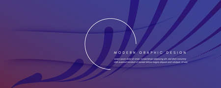 Blue Dynamic Abstract. Flow Lines Texture. 3d Wallpaper. Wave Minimal Concept. Gradient Vibrant Dynamic Abstract. Fluid Website. Red Creative Landing Page. Red Curve Dynamic Abstract.のイラスト素材