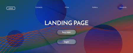 Flow Geometric Abstract. Vector Gradient Shape Landing Page. Green Creative Texture. Memphis Dynamic Template. Fluid Layout. 3d Curve Background. Futuristic Geometric Abstract. Wave Line.のイラスト素材