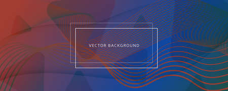 Flow Geometric Abstract. Vector Futuristic Shapes Movement. Green Business Brochure. Vibrant Dynamic...