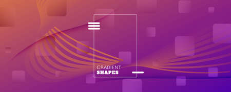 Abstract Fluid Background. 3d Geometric Motion.