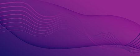 Dynamic Wave Landing Page Template.のイラスト素材