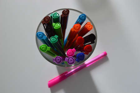 Colorful pens