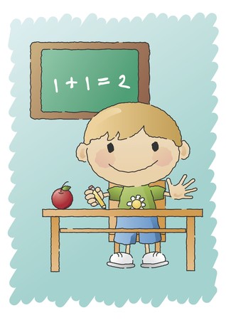 School Boy のイラスト素材