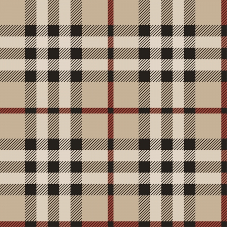Seamless plaid fabric background.  Can be tiled horizontally and vertically.のイラスト素材