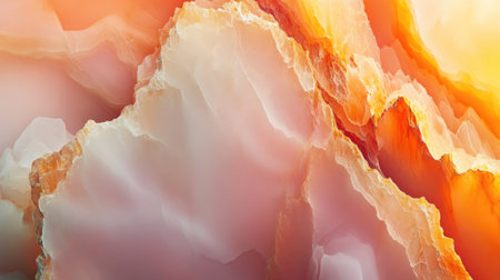 A captivating close-up of stunning natural onyx stone showcasing beautiful colors and intricate patterns. Perfect for backgrounds and artistic projects.の素材