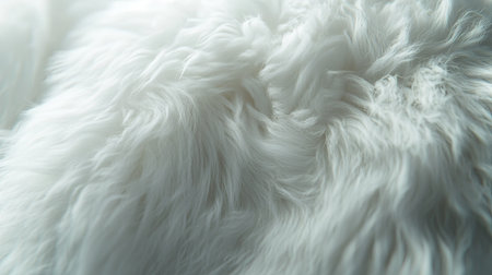 Explore a detailed close-up of a soft and fluffy white texture, perfect for showcasing comfort and elegance. Ideal for background and design inspiration.の素材