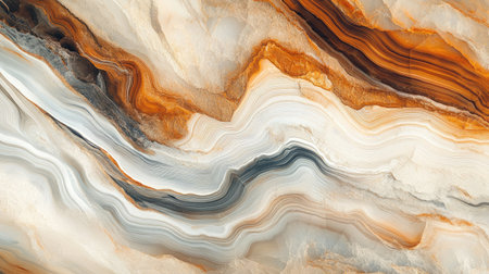 This close-up image showcases a polished agate stone with rich patterns and vibrant colors, perfect for adding elegance and natural beauty to any design project.の素材