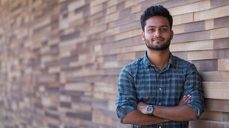 Discover a stunning 3D elevation of a modern Indian house, showcasing its unique architectural design and graceful east-facing facade in a captivating perspective.の素材