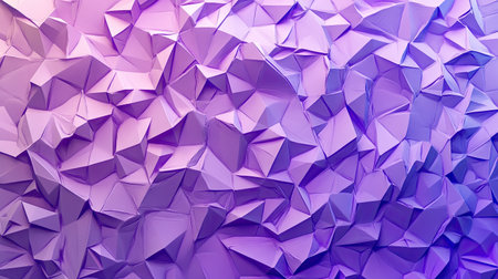 Vibrant violet geometric design featuring triangular cells and polygons, ideal for dynamic and contemporary digital illustrations. -の素材