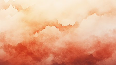 A stunning abstract design featuring a coral orange gradient background. Ideal for various creative projects, this artwork evokes warmth and tranquility.の素材