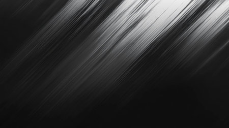 This abstract black and white image features smooth, dynamic stripes that create a sense of movement and elegance, ideal for modern design projects.の素材