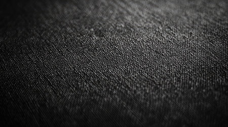 High-quality dark textured fabric suitable for various design projects, offering a sleek background for fashion, home decor, or artistic uses.の素材