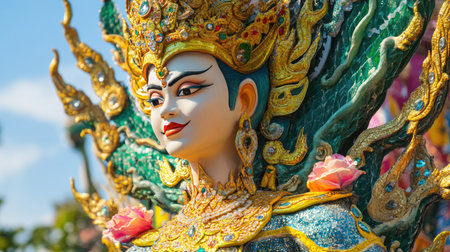 Festival in Pattaya on Nov 24-25 in Thailand.の素材