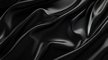 Black background with a sleek, polished effect, ideal for creating an elegant and professional design aesthetic.の素材
