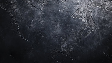 Dark concrete texture background with subtle variations in tone, ideal for a sophisticated, understated design banner element. -の素材