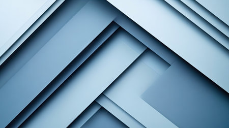 Geometric blue-grey shadow lines on a contemporary background. The abstract, futuristic design offers a sophisticated look with plenty of blank space for text or design elements. -の素材