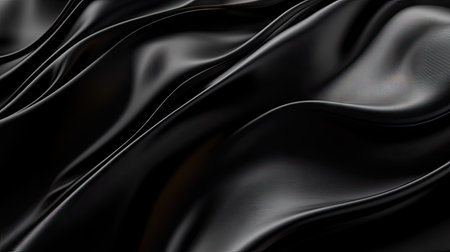 Luxurious black background with a subtle, elegant effect, ideal for adding sophistication to design elements and presentations.の素材