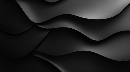 Refined black background with an elegant shadow effect, adding a touch of sophistication to design banners and presentations.の素材