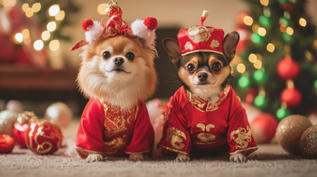 A pair of petsの素材