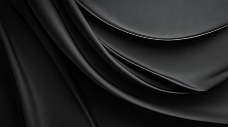 Refined black background with an elegant shadow effect, adding a touch of sophistication to design banners and presentations.の素材