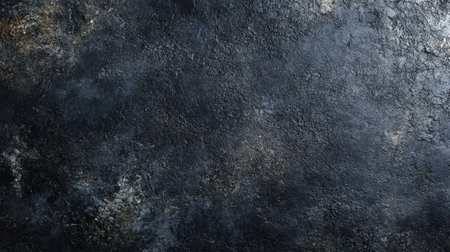Dark concrete texture background with subtle variations in tone, ideal for a sophisticated, understated design banner element. -の素材
