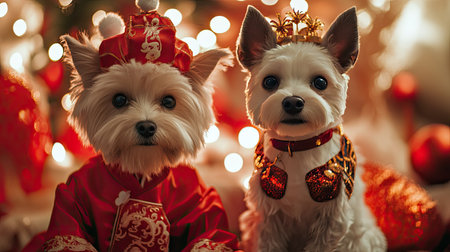 A pair of petsの素材