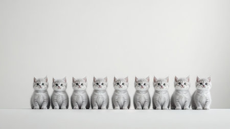 A charming display of seven silver patterned cats creates a whimsical touch for any modern home. Perfect for collectors and animal lovers alike.の素材