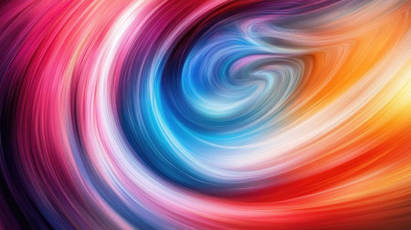 Dynamic effect with a moving colorful abstract background, featuring swirling hues and gradients for a visually engaging design template. -の素材