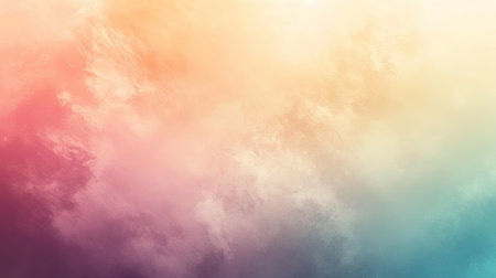Abstract gradient background with soft pastel colors blending smoothly, perfect for text overlayの素材