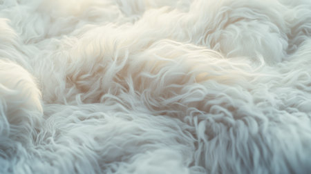 This image showcases a soft and fluffy white texture, perfect for backgrounds or decorative projects, evoking a sense of warmth and comfort.の素材