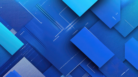 Explore a captivating blue abstract vector illustration featuring dynamic geometric shapes and smooth textures. Perfect for modern designs and backgrounds.の素材