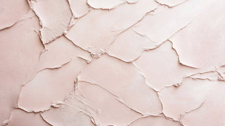 This abstract pink plaster wall texture showcases intricate lines and a smooth finish, perfect for modern design projects and aesthetic appeal in any space.の素材