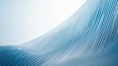 This abstract design features a smooth blue gradient with unique texture and flowing lines. Perfect for backgrounds or modern projects, it offers a serene aesthetic.の素材